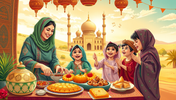 Islamic Celebrations and Family Traditions